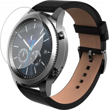 Folie de protectie iUni pentru Smartwatch Samsung Gear S3 Plastic Transparent